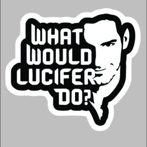 sticker lucifer what would he do ?