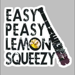 sticker Easy peasy