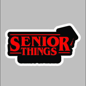 sticker senior things icon
