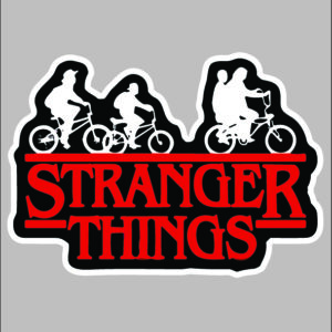sticker stranger things icon