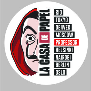 sticker la casa de papel icon