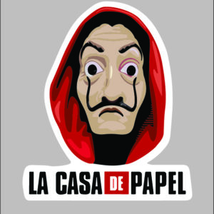 sticker la casa de papel icon 2