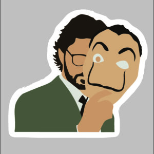sticker la casa de papel  icon 4