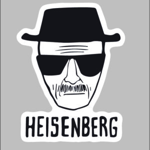 sticker breaking bad HEISENBERG