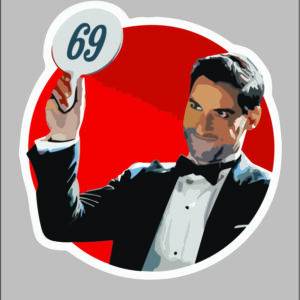 sticker lucifer 69