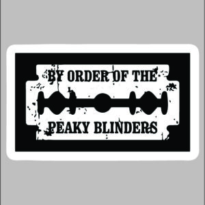 sticker peaky blinders by order