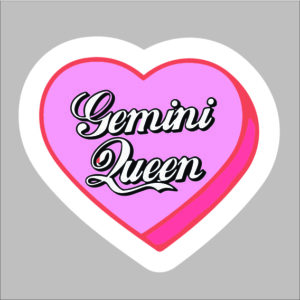 sticker gemini queen
