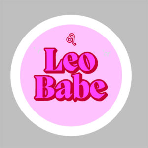 sticker leo babe