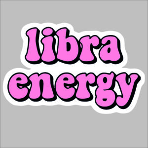 sticker libra energy