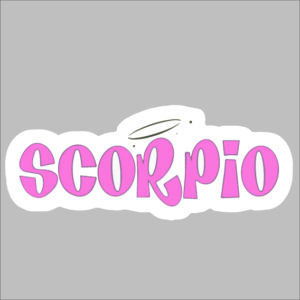 sticker scorpio