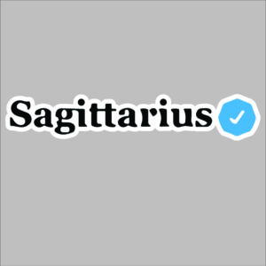 sticker sagitarius certified