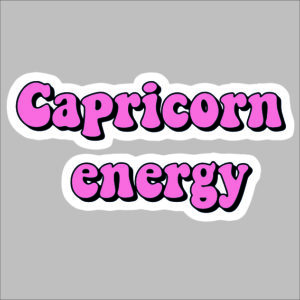 sticker capricorn energy