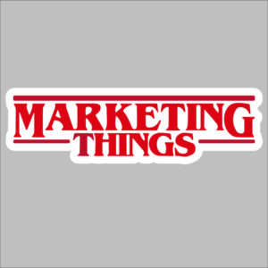 sticker markting things