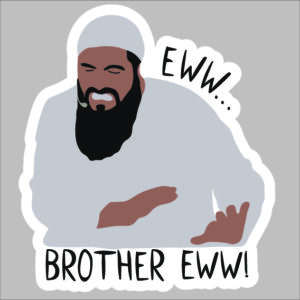 sticker brother ewww