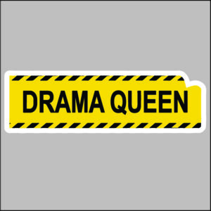 sticker drama queen