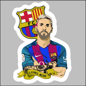 sticker messi icon