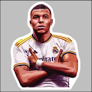 sticker mbappe