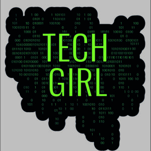 sticker teck girl