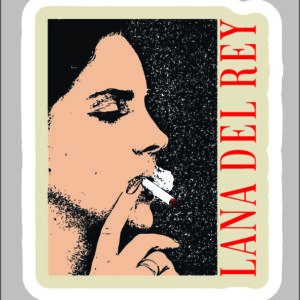 sticker lana del rey icon