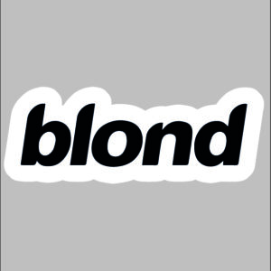 sticker blond