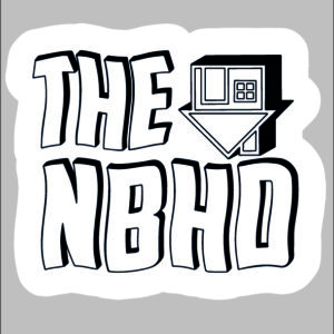 sticker the nbhd