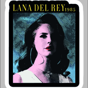 sticker lana del rey