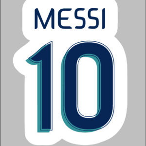 sticker messi 10 4