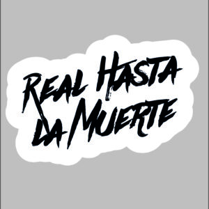 sticker real hasta