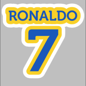 sticker ronaldo 7