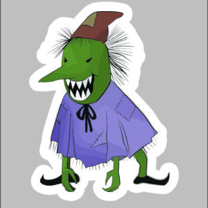 sticker green goblin