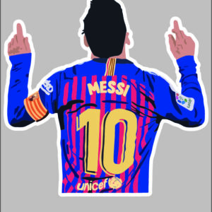 sticker messi 10