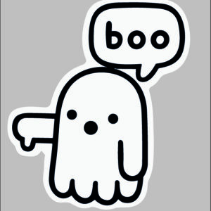 sticker BOOOOO