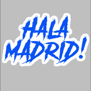 sticker hala madrid