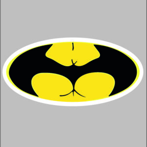 sticker buttwoman
