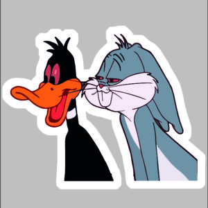 sticker high looney tunes