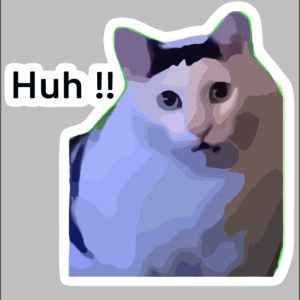 sticker cut huh !!