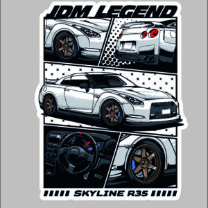 sticker idm legend