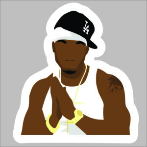sticker 50 cent