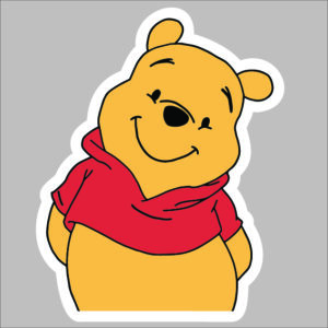 sticker winnie the pooh