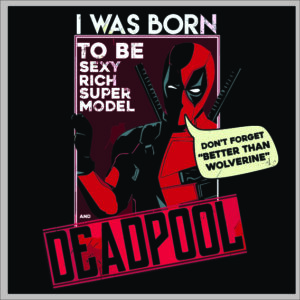 sticker deadpool magazine