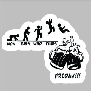 sticker Friday driking
