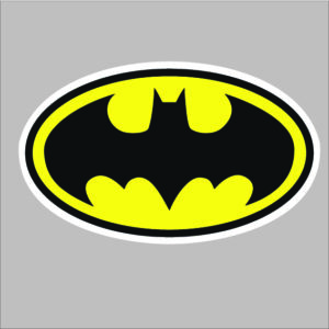 stiicker batman logo