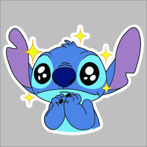 sticker cute stitch