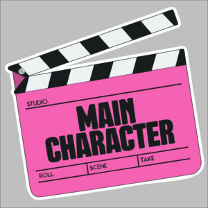 sticker main character clap