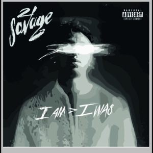 sticker 21 savage I am I was