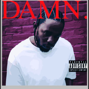 sticker kendrick lamar DAMn