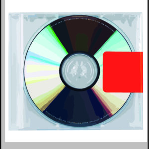 sticker kanye west yeezus