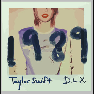 sticker taylor swift 1989 cover
