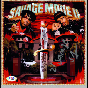 sticker 21 savage mode II