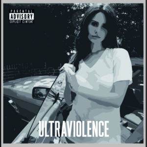 sticker lana del rey ultraviolence
